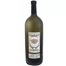 Вино ЗГУ Крым Коктебель ПЛАНЕРСКОЕ ТРАМИНЕР, 1.5 л
