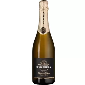 Вино игристое ЗГУ Кубань Шумринка ЧЕРНАЯ ЭТИКЕТКА